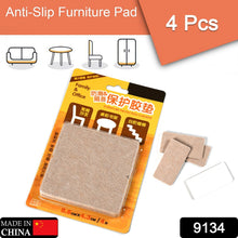 FURNITURE PAD SQUARE FELT PADS FLOOR PROTECTOR PAD FOR HOME & ALL FURNITURE USE (Pack Of 4 Pc)