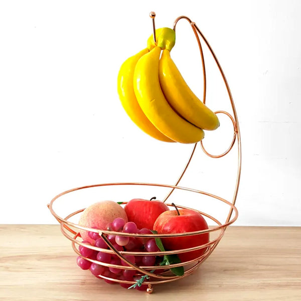 5186 Fruit Storage Basket Steel For Home & Hotel Use 