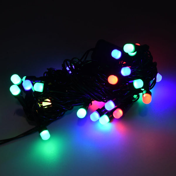 9Mtr Flower Design Home Decoration Electrical Series Light Home Decoration Diwali & Wedding LED Christmas String Light Indoor and Outdoor Light ,Festival Decoration Led String Light, Multi-Color Light 1.4MM (36L 9Mtr)