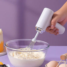 Wireless Hand Mixer, Charging Handheld  2pc portable Whisk Mini High Power Beater Baking Hand Held Mixer, Portable Kitchen Blender.