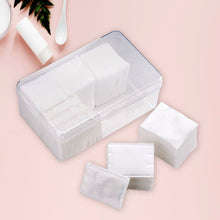 Ultra Thin Makeup Facial Cotton Pads, Soft Lint Free Dry Nails / Lips / Eyes Polish Remover Pads, Square Cosmetic Beauty Cotton Pads, Non-woven Cotton Makeup Remover (1000 Pcs Set)