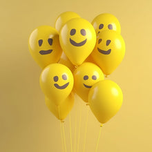 Cartoon Printed Design Balloons Kinds of Latex Balloons for Birthday / Anniversary / Valentine's / Wedding / Engagement Party Decoration Birthday Decoration Items for Kids One Color (20 Pcs Set)