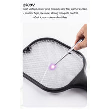 1747 Mosquito Killer Racket | Rechargeable Automatic Electric Fly Swatter | Mosquito Zapper Racket with UV Light Lamp | Mosquito Swatter with USB Charging Base | Electric Insect Killer Racket Machine Bat 