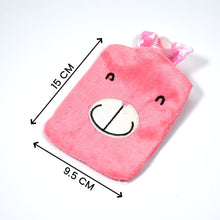 6502 Pink small Hot Water Bag with Cover for Pain Relief, Neck, Shoulder Pain and Hand, Feet Warmer, Menstrual Cramps. 