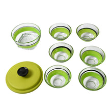 Bowl Set 8pc Crockery Store Glass Bowls Set Serving Dry-Fruits, Sweets, Candy ( 8 pcs )