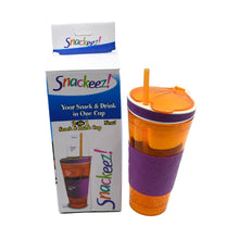 2 in 1 Snack & Drink Snackeez Travel Cup in One Container (1pc)