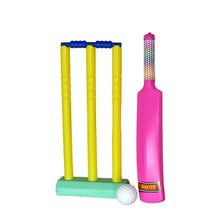 8027 Plastic Cricket Bat Ball Set for Boys and Girls 