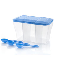 2625 Plastic Square Storage Organiser Container (750ML Capacity) 