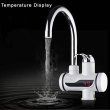 1684A Stainless Steel LED Digital Display Instant Heating Electric Water Heater Faucet Tap, Geyser 