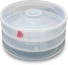 093 Plastic 3 Compartment Sprout Maker, White TRENDKART