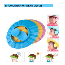 0378 Adjustable Safe Soft Baby Shower cap TRENDKART