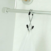 0232 Heavy Duty S-Shaped Stainless Steel Hanging Hooks - 5 pcs 