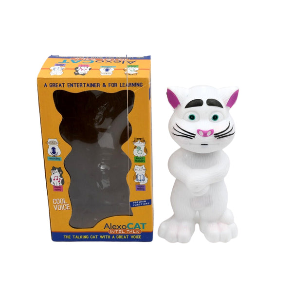 Talking, Mimicry, Touching Tom Cat Intelligent Interactive Toy with Wonderful Voice for Kids, Children Playing and Home Decorate.