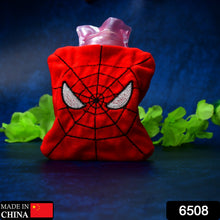 6508 Spiderman small Hot Water Bag with Cover for Pain Relief, Neck, Shoulder Pain and Hand, Feet Warmer, Menstrual Cramps. 