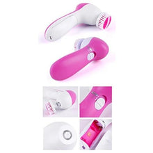 340 -5-in-1 Smoothing Body & Facial Massager (Pink) TRENDKART