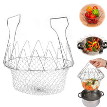 139 Foldable Strainer Chef Basket 