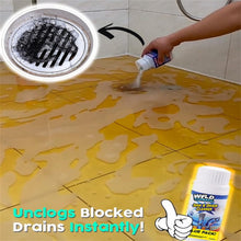 Powerful Sink and Drain Cleaner, Portable Powder Cleaning Tool Super Clog Remover Chemical Powder Agent for Kitchen Toilet Pipe Dredging (110 Gm)