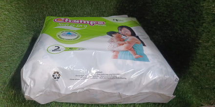 Champs Soft and Dry Baby Diaper Pants  78 Pcs (Small Size  S78)