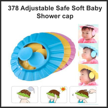 0378 Adjustable Safe Soft Baby Shower cap TRENDKART