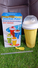 Smoothies Maker Cup, Magic Quick Frozen Smoothies Cup Cooling Cup Double Layer Squeeze Cup Slushy Maker (1 Pc)