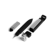 Pen-Shaped Phone Holder with Screwdriver Sets, Multi-Function Pen 4 in 1 Tech Tool Pen, Portable Phone Tools with Capacitive Stylus Ball Point Pen Mobile