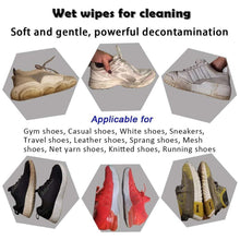 Shoe Cleaning Wet Wipes (80 Pack) - Travel Friendly!